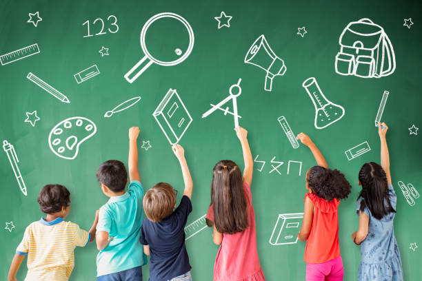 istock school children drawing learn stuff icon on the chalkboard 1172178835
