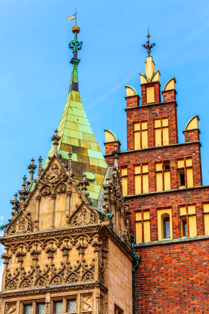 istock Wroclaw, Poland town hall towers 1172182238