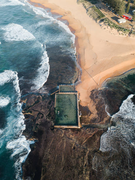 istock Mona Vale pool aerial view 1172188653