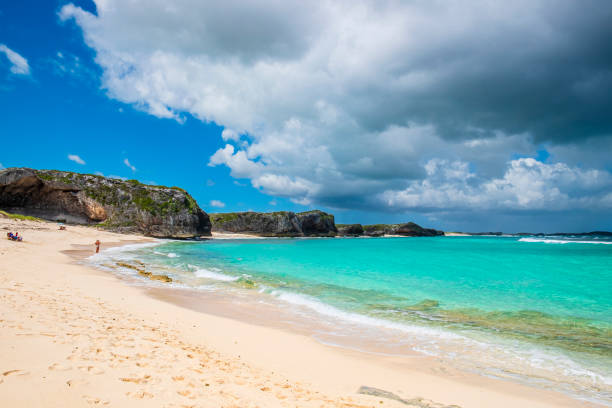 istock Turks and Caicos, Mudjin Cliffs & Mudjin Harbor Beach - Middle Caicos 1172197886