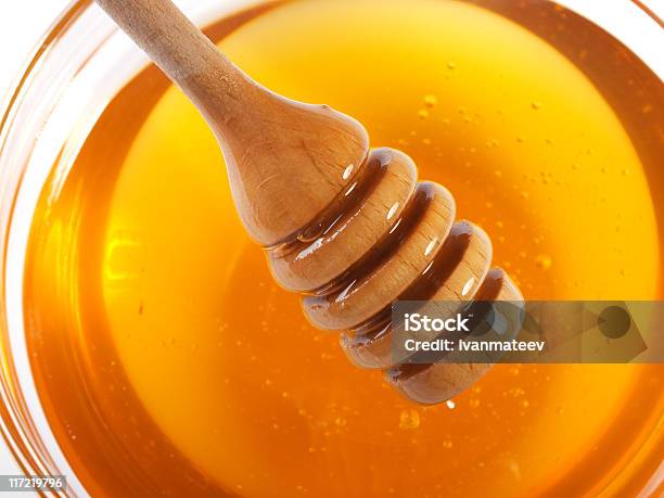 Honey Stock Photo - Download Image Now - Bowl, Close-up, Color Image