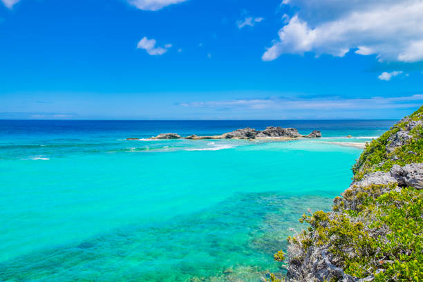 istock Turks and Caicos, Mudjin Cliffs & Mudjin Harbor Beach - Middle Caicos 1172200600