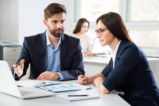 istock Business people working together in the office 1172201503