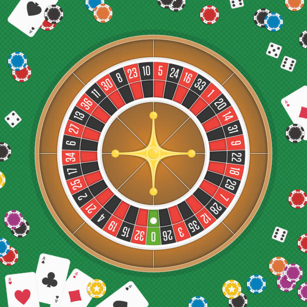 Poker Roue 130+ Poker Chips Stock Illustrations, graphiques vectoriels libre de ...