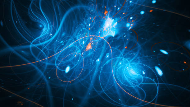 istock Trajectories of matter and antimatter 1172210150