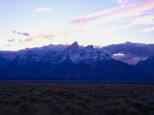 istock sunset over the yellowstone park 1172212188