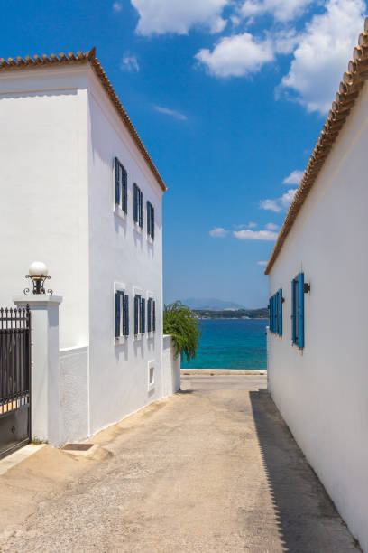 istock small authentic streets of Spetses island 1172216833