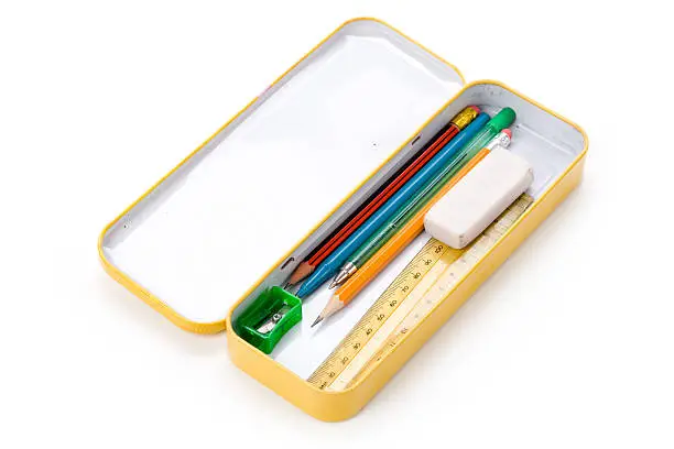 Photo of metal pencil case