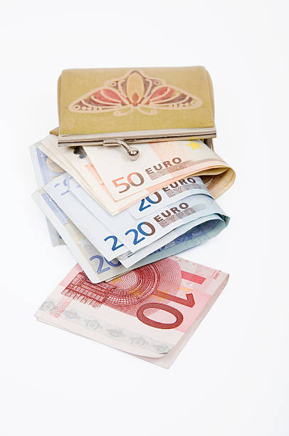 istock Money in the purse 117221750