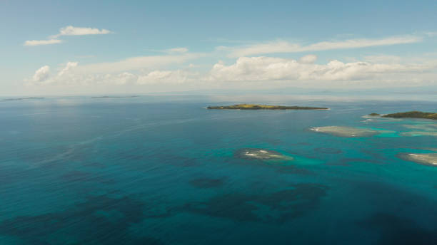 istock Seascape with tropical islands and turquoise water 1172222139
