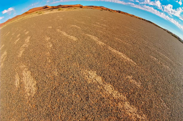 Sand of Namib desert stock photo