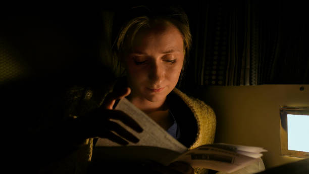 istock Woman reading brochure 1172231593