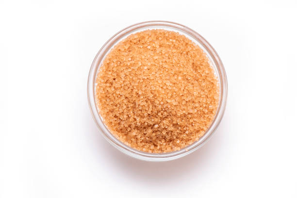 istock Brown Sugar, Demerara Sugar, isolated on white background 1172237878