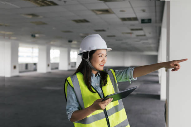 istock The designer directs at the construction site 1172239985