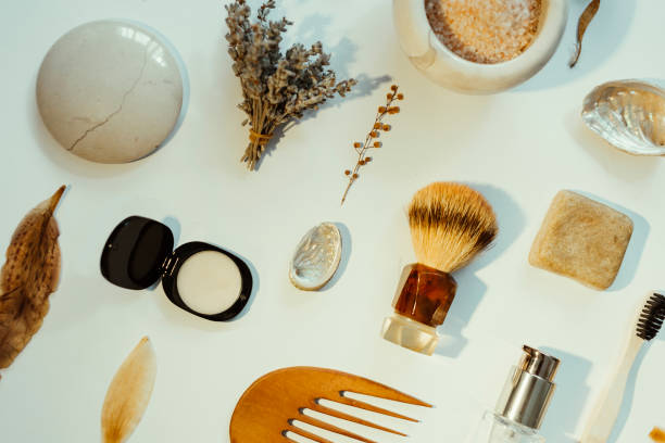 istock Natural body care products on a white background 1172241572
