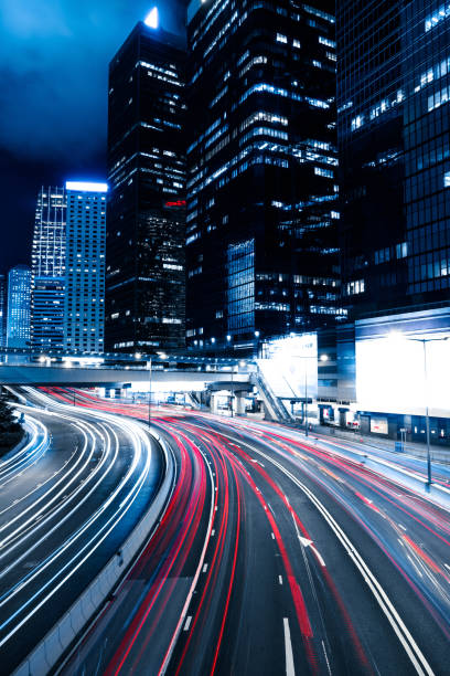 istock Hong Kong central district at night 1172243863