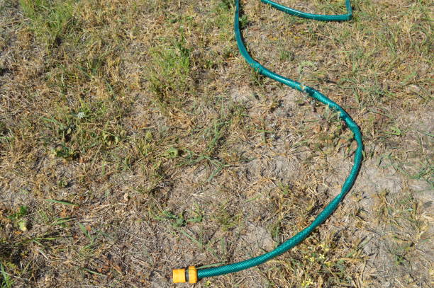 istock Installing a vibration pump in a water well 1172244736