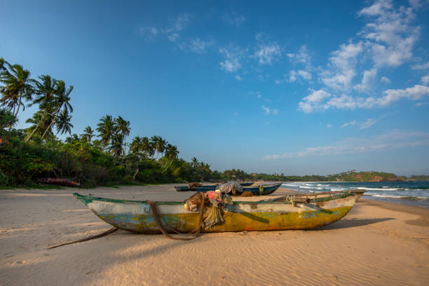 istock Fishing boats on the beach 1172246303