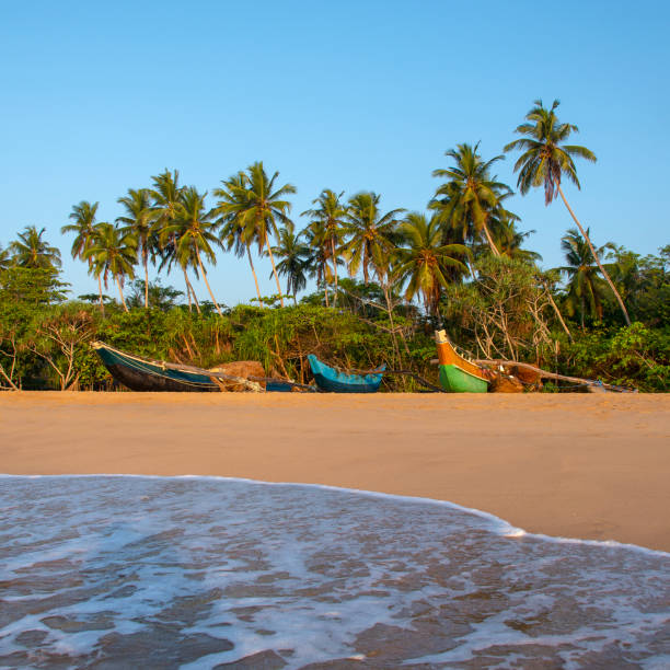 istock Fishing boats on the beach 1172246318