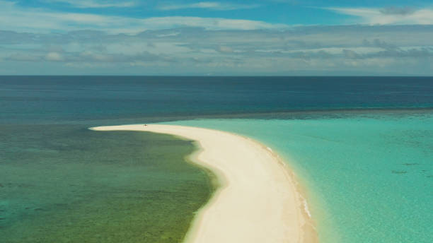 istock Tropical island with sandy beach. Camiguin, Philippines 1172250400