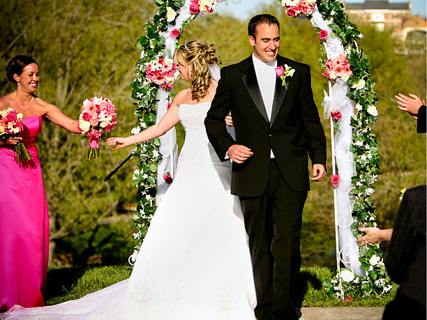 istock Pink Wedding Portraits 117225477