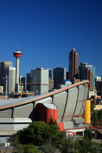 Calgary skyline, Alberta, Canada