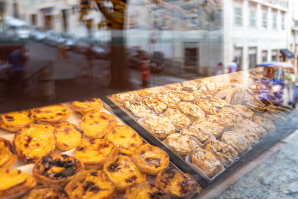 istock portuguese pastries behind glass 1172272543