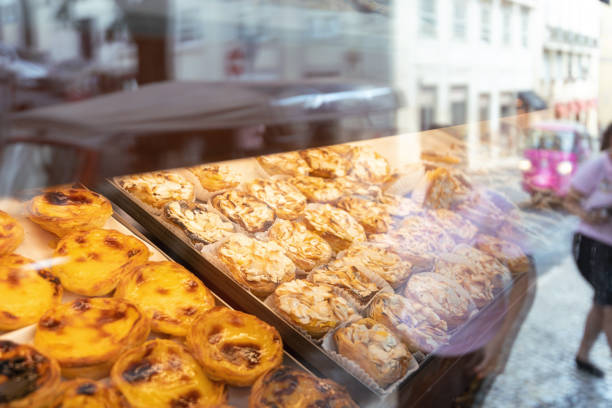 istock portuguese pastries behind glass 1172272744