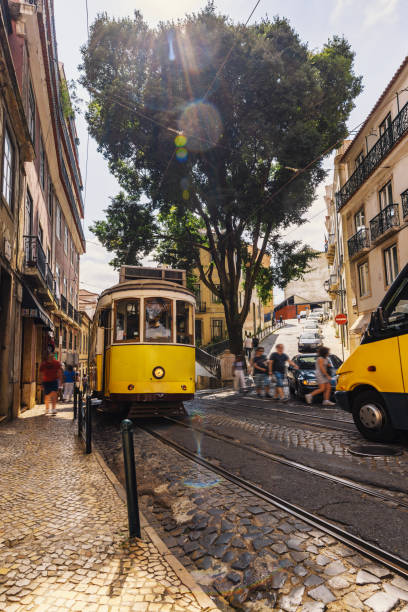 istock Going up Alfama Hills in Lisbon 1172275678