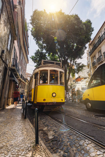 istock Going up Alfama Hills in Lisbon 1172275929