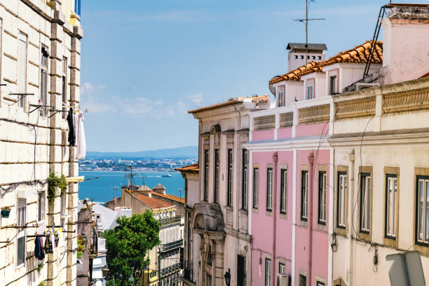 istock Coming down Alfama Hills in Lisbon 1172277063