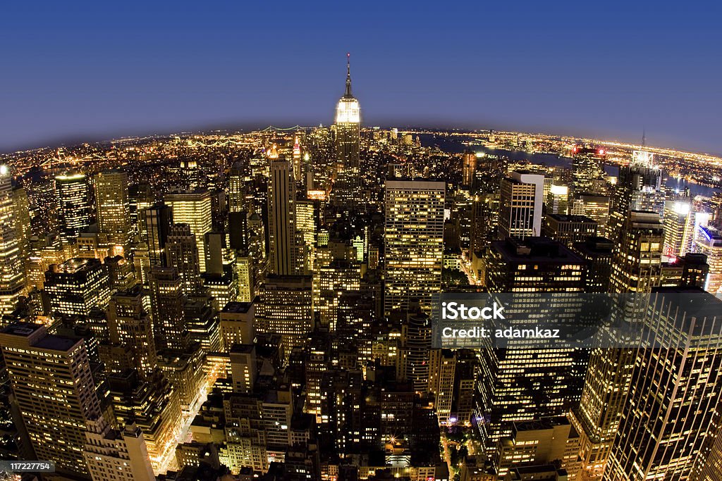 Skyline di New York - Foto stock royalty-free di Affollato