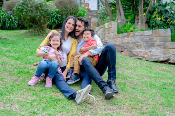 istock Family in nature 1172279746