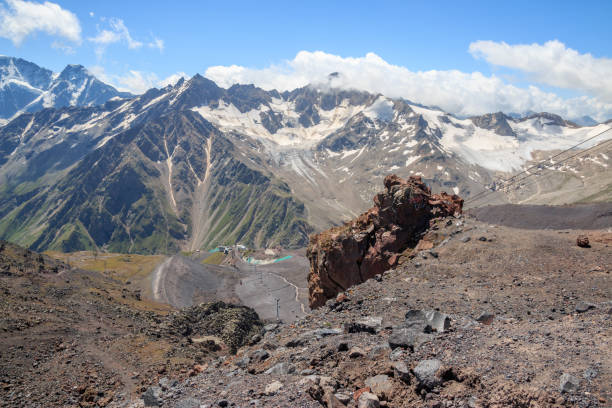 istock Caucasus mountains near Elbrus volcano. 1172279808