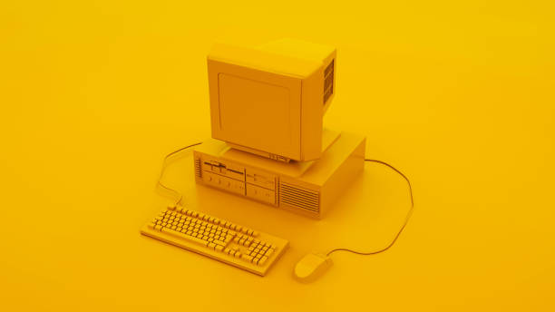Yellow Vintage Computer Keyboard And Mouse 3d Illustration Stock Photo - Download Image Now - iStock Yellow Vintage Computer Keyboard And Mouse 3d Illustration Stock Photo - Download Image Now - iStock