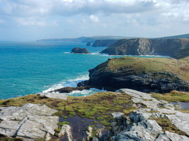 istock The beautiful Coast of Cornwall in England 1172285204