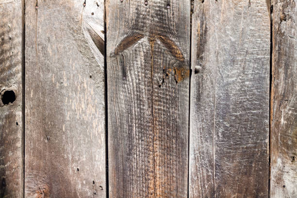 istock Old wooden unpainted board background 1172287624