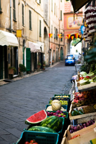 istock Greengrocer's Shop. Color Image 117229041