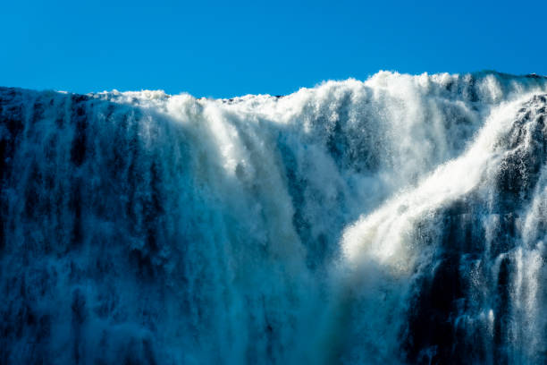 The Montmorency Falls is a large waterfall on the Montmorency River in Quebec, Canada.The falls are located on the boundary between the borough of Beauport, and Boischatel, about 12 km (7.5 mi) from the heart of old Quebec City.