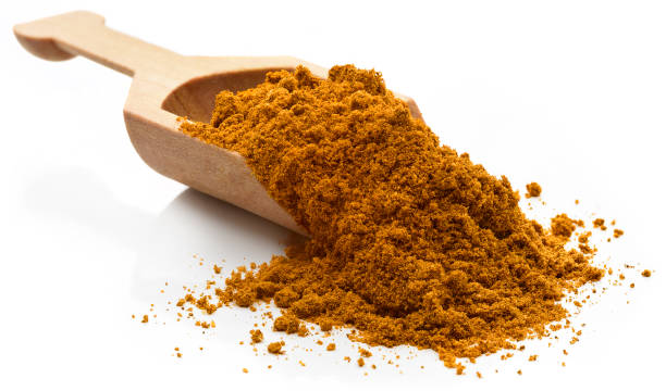 Ras El Hanout Ras El Hanout spices in a serving scoop.
Isolated on a white background. allspice stock pictures, royalty-free photos & images