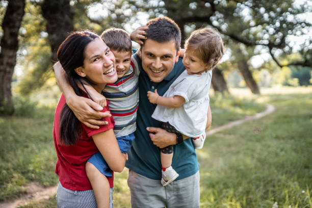 istock Happy young family spending time together 1172298998
