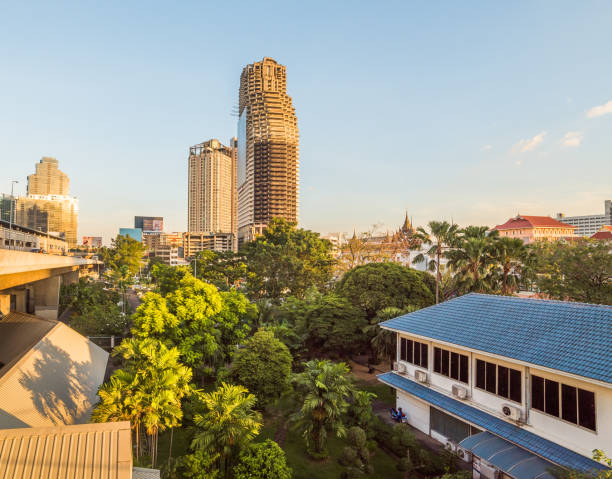 istock Abandoned Skyscraper in Bangkok, Thailand 1172300651