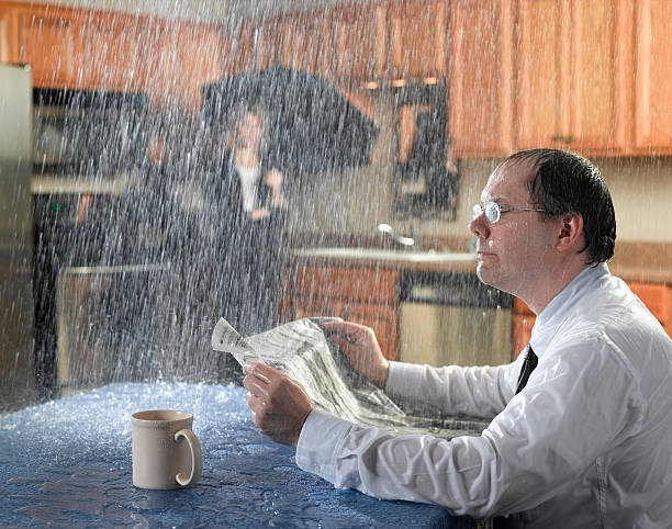 Leaking Roof  ignorance photos stock pictures, royalty-free photos & images