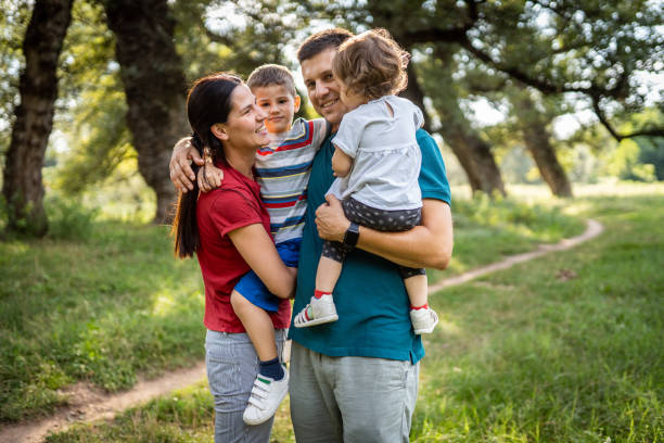 istock Happy young family spending time together 1172301289