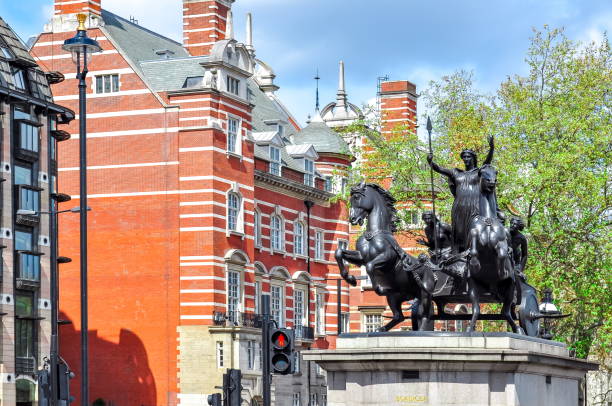 istock Boadicea monument in city of Westminster, London, UK 1172301307