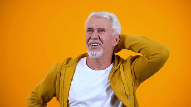 istock Confused senior man scratching head, thinking about answer lack of ideas concept 1172311232
