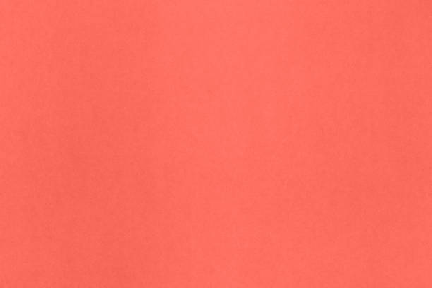 istock Living coral color paper texture 1172317299
