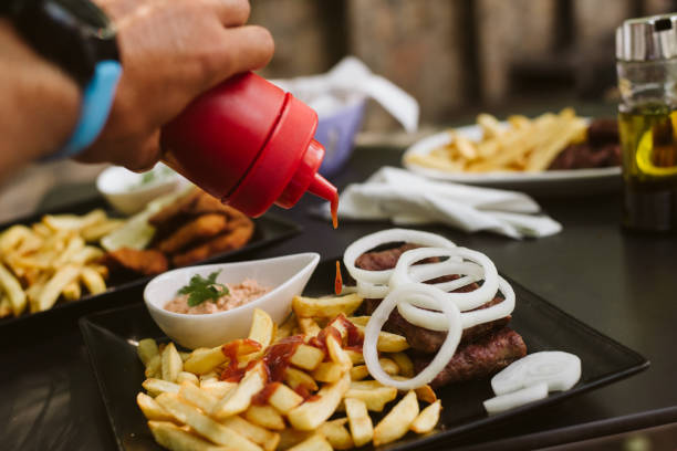 istock Delicious food in restaurant. 1172325465