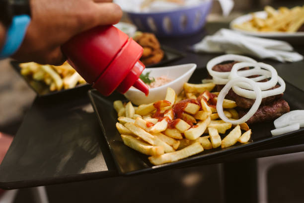 istock Delicious food in restaurant. 1172325668