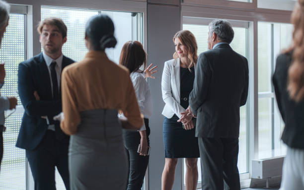 istock Business people talking in the conference room 1172326020